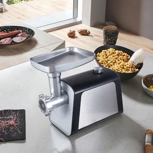 Picadora de carne eléctrica y máquina de carne doméstica con motor de CA y carcasa de acero inoxidable - Product Image 3