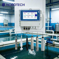 Analyseur de qualité de l'eau multi-paramètres en ligne pour eaux usées industrielles, COD, ammoniac, azote, turbidité, mesure de la qualité de l'eau 4-20 mA