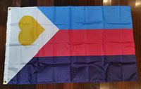 Panceltisme en polyester bon marché 3x5ft Celt Pride drapeau historique avec deux œillets