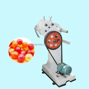 Tam otomatik küçük sert tatlı lolipop şeker makinesi Bonbon fabrikasyon üretim hattı yapmak