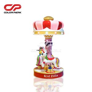 Parc d'attractions intérieur coloré, nouveau manège pour enfants, manège à monnayeur de luxe pour 3 joueurs - Product Image 3