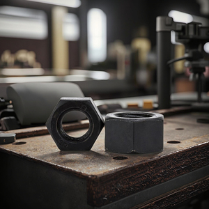 Metric chủ đề Hex Nut <span class=keywords><strong>cap</strong></span> Carbon thép Oxit Đen kết thúc ngành công nghiệp nặng sử dụng - Product Image 4