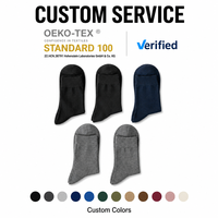 Chaussettes mi-mollet décontractées pour hommes, couleur unie, en coton peigné de qualité supérieure, douces et respirantes, idéales pour l'été – Fabrication OEM de haute qualité