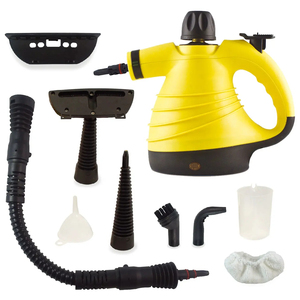 New Design Electric Steam <b>Cleaner</b> 1500W 1800ML Water Tank 4 bar Steam Pressure <b>Plastic</b> 1 Year Warranty Car & Household Use - Product Image 1