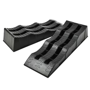 2 pcs san lấp mặt bằng dốc nhiệm vụ nặng nề <span class=keywords><strong>3</strong></span> bước ổn định trên mặt đất không đồng đều cho cắm trại Caravan xe - Product Image 1