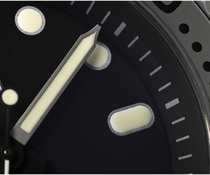 Orologio Subacqueo da <span class=keywords><strong>Uomo</strong></span> Automatico Personalizzato Fashion con Vetro Zaffiro 20 ATM Quadrante Full Color Cassa Tuna Cinturino in Gomma FKM in Vendita - Product Image 4