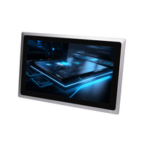 Ordinateur tout-en-un 15,6 pouces avec écran tactile, système Windows, PC industriel pour montage sur table ou mural, pour l'industrie, la surveillance