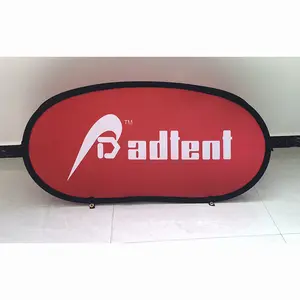 Banner Pop-Up ambientale con Banner personalizzato con cornice Logo personalizzata