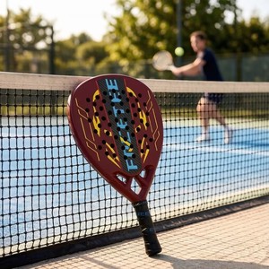 Nouvelle Raquette de Padel en Fibre de Carbone 3K/12K 2026, Noyau Souple EVA, Forme Goutte d'Eau, Fabricant de Paleta de Padel, Faible MOQ - Product Image 4