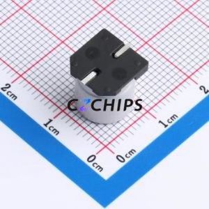 Condensateur électrolytique hybride solide-liquide en aluminium SMD, 118EC464, D10xL10.5mm, 270uF, 20%, 35V, 2A-100kHz - Product Image 2