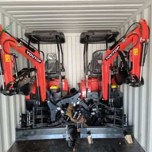 Youtop Mini ekskavatör 1 ton 1.8 ton 3 ton mikro ekskavatör kazıcı fiyat mini ekskavatör 1.2 ton - Product Image 5