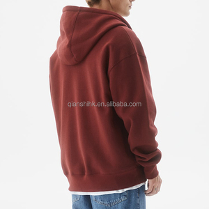 Sweat à capuche zippé lourd 100% coton Streetwear Fabricant de sweat à capuche zippé French Terry Sweat à capuche zippé personnalisé surdimensionné - Product Image 3