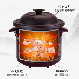 Electric Slow Cooker 5-6L Multi Function For Stewing Soups And Porridge Home Use - Product Image 5