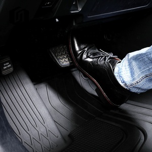 Robuste en caoutchouc Avancée matériau TPE 7D <span class=keywords><strong>voiture</strong></span> <span class=keywords><strong>tapis</strong></span> de sol 4 pièces pour TOYOTA HIGHLANDER 5 sièges version// - Product Image 3