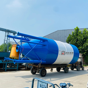 セメントタンク用厚肉鋼板100トン垂直セメントタンク80トンフライアッシュ貯蔵・混合プラント - Product Image 6