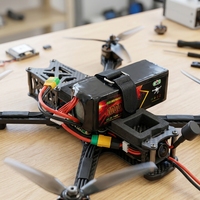 22,2V 10000mAh 120C 6S 21700 LiPo-Akku mit XT90-Stecker, hohe Entladerate, Softcase für Drohne, FPV, RC-Auto, Boot, 500 Zyklen