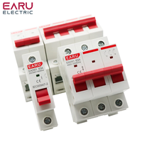 Rail Din 40A 63A 100A 125A couteau interrupteur principal interrupteur d'isolement pour usage industriel domestique disjoncteur AC 230V 400V EADS1