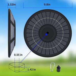 Venta al por mayor ABS Exterior Ip65 150lm/W Impermeable Villa Patio Led Bolardo Lámpara Exterior Paisaje Solar Jardín Luces - Product Image 4