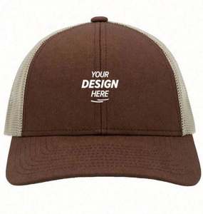 Gorra Trucker de 5 Paneles de Gamuza de Alta Calidad, con Visera Curva, Logotipo Bordado en 3D Personalizado, para Hombres y Mujeres, Deportes al Aire Libre y Pesca - Product Image 1
