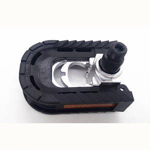 Pedales plegables de aleación de aluminio para bicicleta, color negro, antideslizantes, con rodamientos sellados, eje de acero, multiusos para bicicleta plegable - Product Image 4