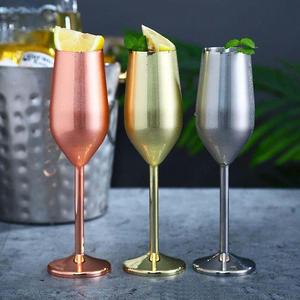 Verre à <span class=keywords><strong>vin</strong></span> en acier inoxydable 304 pieds hauts Beeman personnalisé <span class=keywords><strong>vin</strong></span> rouge moderne pour <span class=keywords><strong>coupe</strong></span> de Champagne résistant aux chutes vaisselle d'extérieur en métal - Product Image 3
