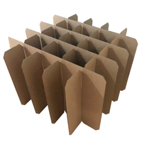 Boîte à vin en carton ondulé, boîte d'expédition en papier, boîte de déménagement avec 4, 6, 8, 10, 12, 14 bouteilles, séparateurs assemblés