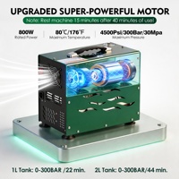 TUDIVNG Promotion Ventilateur portable HPA 4500 PSI 30 MPa pour activités de plein air, paintball, plongée sous-marine, snorkeling avec poignée