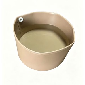 Lavabo Plegable Portátil Ovalado Color Camel, Ligero, para Viajes, Campamentos, Picnics, Hogar, Multifuncional, con Almacenamiento - Product Image 3