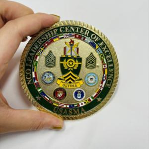 Новые модные высококачественные латунные 3D-монеты из цинкового сплава с двумя боковыми держателями от производителя - Product Image 1