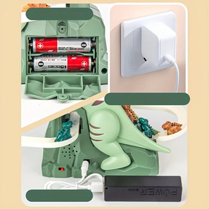 Juguete de dinosaurio de peluche suave con <span class=keywords><strong>Control</strong></span> remoto para niños, pistola eléctrica con <span class=keywords><strong>Control</strong></span> de huevo y voz, con <span class=keywords><strong>Control</strong></span> remoto por agua, dinosaurios - Product Image 2