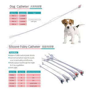 6FR/8FR/10FR पशु चिकित्सा के साथ 2way सिलिकॉन <span class=keywords><strong>Foley</strong></span> कैथेटर गुब्बारा Guidewire मूत्र कैथेटर 3-रास्ता <span class=keywords><strong>Foley</strong></span> कैथेटर पालतू क्लिनिक के लिए - Product Image 2