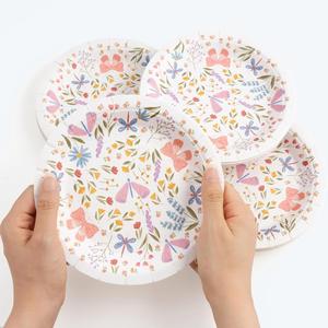 Disposal Paper <b>Plate</b> Pack Inches CMYK 9 Theme Party Decorations Birthday Holidays - Product Image 2
