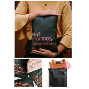 Hola hermosa holográfico láser mercado marca auto adhesivo calor sello de bolsa de <span class=keywords><strong>correo</strong></span> para la venta al por menor - Product Image 2