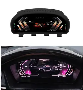 BMW X5 X6 F15 F16 디지털 클러스터 가상 조종석 자동차 멀티미디어 플레이어 대시 보드 속도 측정기 화면 용 자동차 주행 거리계