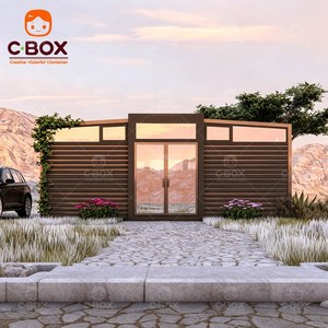 บ้านคอนเทนเนอร์สำเร็จรูป Cbox ประกอบง่าย ขนาด 40 ฟุต สำหรับสำนักงาน ห้องเรียนสมัยใหม่ ค่ายเคลื่อนที่สำหรับงานเหมือง ขยายได้ - Product Image 3