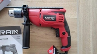 Perceuse à percussion filaire Krain ID500 750W, outil électrique portatif pour perçage mural, perceuse à percussion électrique Krain