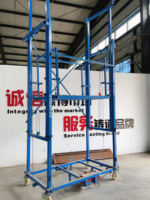 Plateforme élévatrice mobile pliable électrique portable de 2m à 12m avec panneau de commande pour la construction