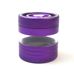 Encendedor de Antorcha de Vista Completa al por Mayor de Fábrica, 63mm, 5 Piezas, Aleación de Aluminio, Ventana Transparente, Logotipo Personalizado - Product Image 4
