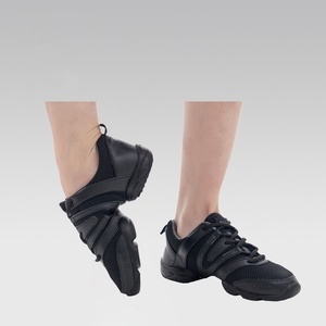 Chaussures de <span class=keywords><strong>danse</strong></span> sportives pour femmes et hommes, respirantes, en mesh, modernes, noires, antidérapantes, personnalisables OEM, pour la <span class=keywords><strong>danse</strong></span> de rue - Product Image 2