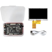 Placa de Desarrollo Estándar JEO LiuLianPi F1C100S con Cable de Datos y Kit de Desarrollo con Pantalla de 4.3 Pulgadas