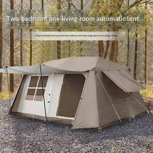 <span class=keywords><strong>Tente</strong></span> <span class=keywords><strong>de</strong></span> camping gonflable portable pour 12 personnes, pliable, épaisse, imperméable, pour la nuit en plein air, en Oxford, avec une chambre - Product Image 1