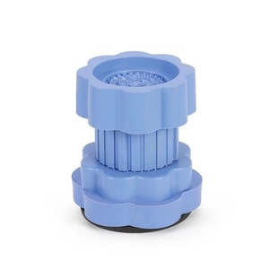 Washing Machine Anti Slip Pad Blue Gray Plastic Shock Absorber For <b>Top</b> <b>Loading</b> Washer Quiet Stable Base - Product Image 1