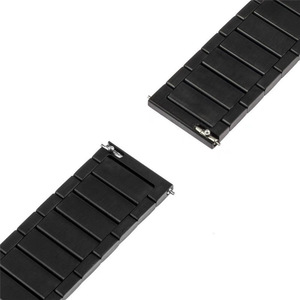 화웨이 시계 밴드 GT 용 <span class=keywords><strong>GT2</strong></span> 46MM 스마트 시계 스트랩 42mm 스테인레스 스틸 나비 버클 루프 22mm 교체 스트랩