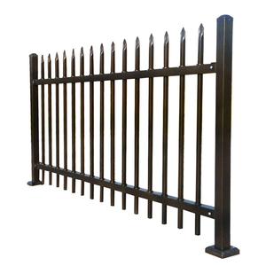 Guardrail/Garden Fence Garden Fence Zinc Steel Metal Wrought <strong>Iron</strong> 6 Feet 1 Set Decorative Garden Fence Rustproof Metal Wire - Product Image 1