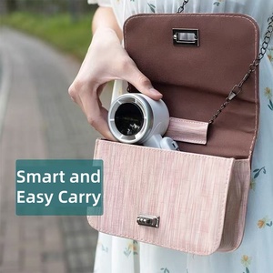 2026 Mini Hanging Neck USB Charging <b>Fan</b> Digital Display Easy-to-Carry Foldable <b>Handheld</b> Turbo <b>Fan</b> - Product Image 6