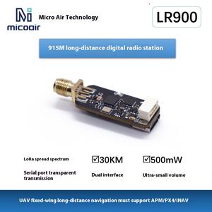 Long Range 915M Transparent ABS Transceiver Module for <b>Racing</b> <b>Drones</b> APM/Pixhawk/PX4 RTK Transmission 30km <b>Drone</b> Accessories - Product Image 3