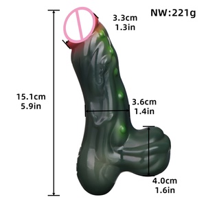 Nuevo Dildo Vibrador de Silicona, Pene Realista, Dildos con Forma de Animales, Vibración Fuerte, Tapón Anal, Juguete Sexual Anal con Succión Vaginal - Product Image 4