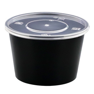 Disposable Bowls 1000ml Round Thick Microwaveable For Porridge Soup Flour Takeout Containers Wholesale - Product Image 2