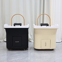 Évier de coiffure portable au design moderne, réservoir d'eau pour salon de beauté, mobilier, bol à cheveux, bac à shampoing pour salon de beauté