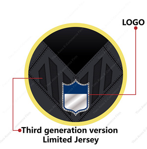 Shorts de football respirants Khalil Mack 52, Justin Herbert 10, Keenan Allen 13, Bosa Jame <span class=keywords><strong>97</strong></span>, Royal Navy, cousus, pour matchs de football américain - Product Image 4
